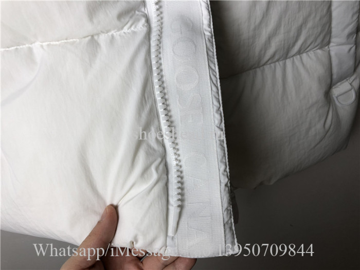 Canada Goose White Vest With White Logo