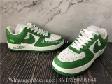 Off White x Nike Air Force 1 Low Louis Vuitton White Green