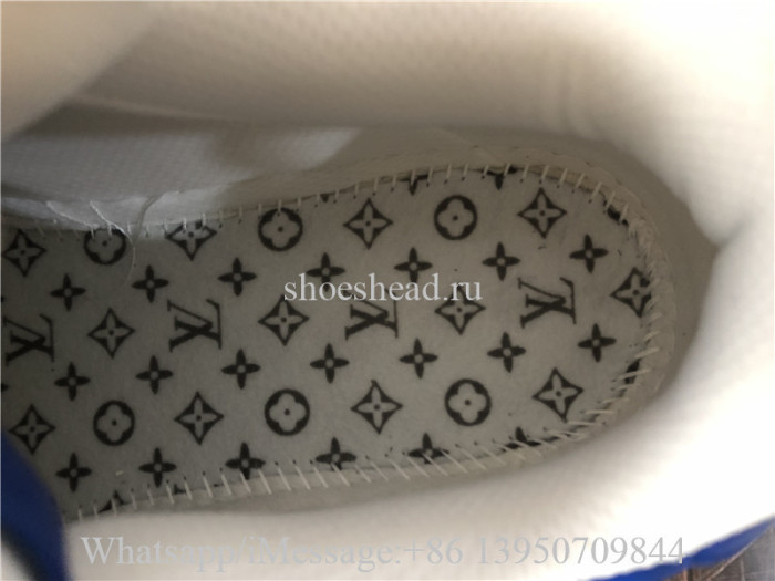 Off White x Nike Air Force 1 Low Louis Vuitton White Team Royal