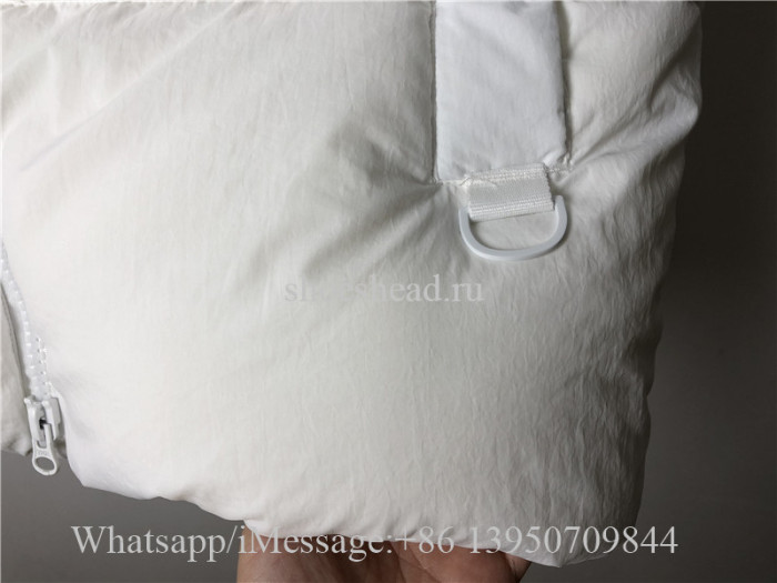 Canada Goose White Vest With White Logo
