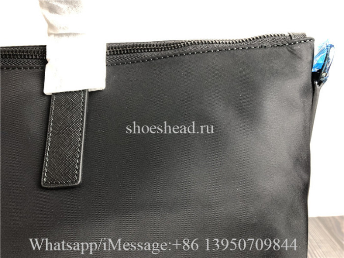 Original Prada Re-Nylon And Saffiano Leather Tote Bag