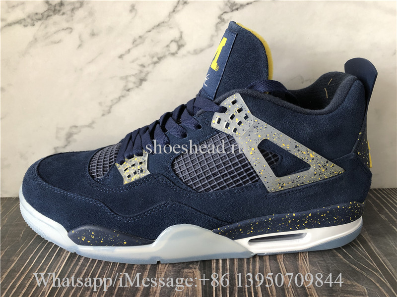 Air Jordan 4 Retro Michigan PE