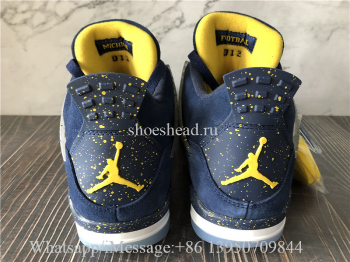 Air Jordan 4 Retro Michigan PE
