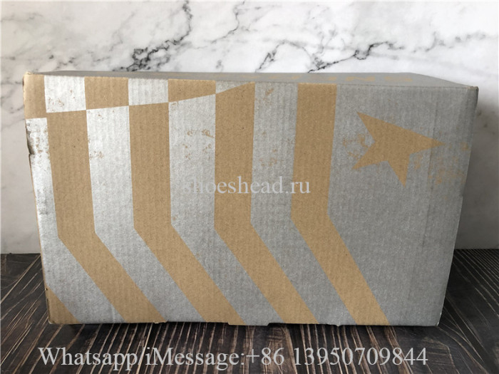 Golden Goose Ballstar Low Top Sneaker Natural Gold Grey