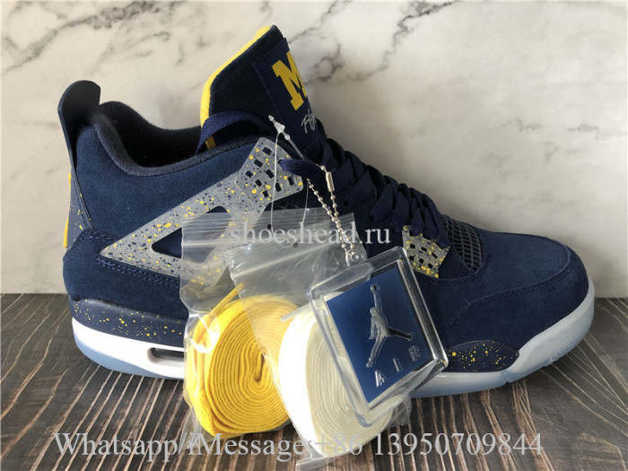 Air Jordan 4 Retro Michigan PE