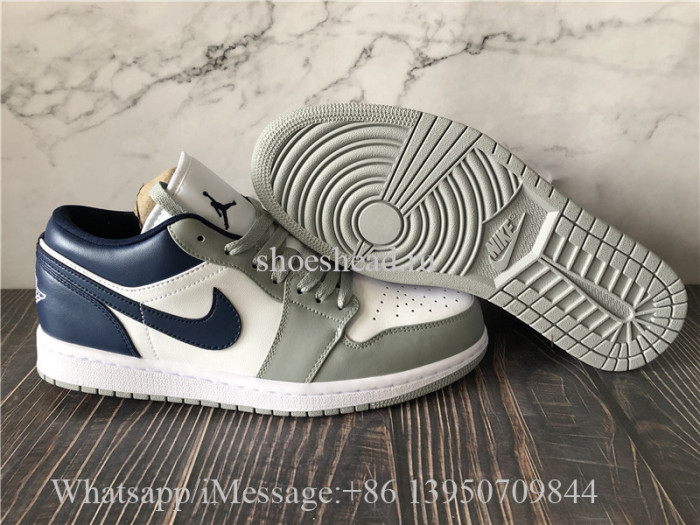 Air Jordan 1 Retro Low Stealth French Blue