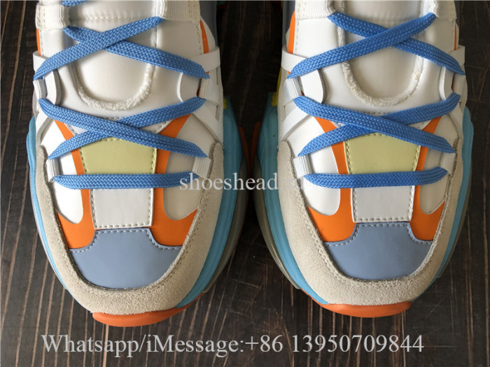 Dolce & Gabbana Mixed-Material Airmaster Sneakers Multicolor
