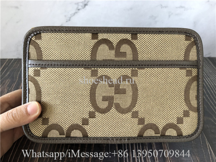 Original Gucci Brown Jumbo GG Mini Bag
