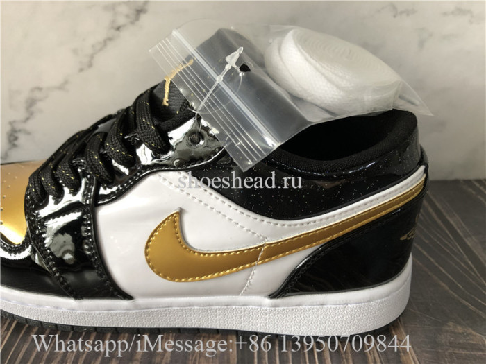 Air Jordan 1 Low  SE Metallic Gold Toe