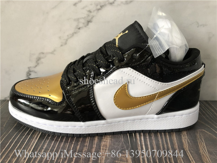 Air Jordan 1 Low  SE Metallic Gold Toe