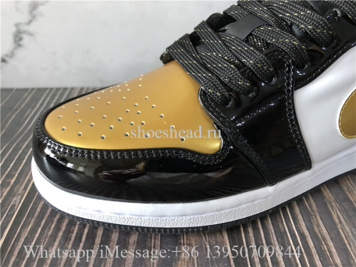 Air Jordan 1 Low  SE Metallic Gold Toe