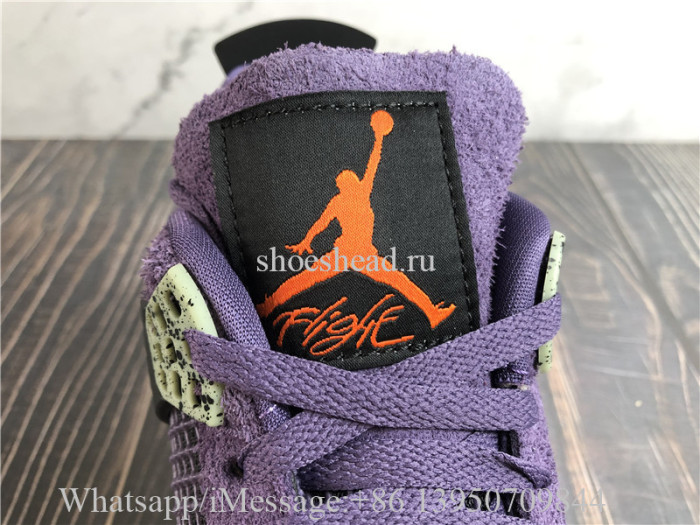 Air Jordan 4 WMNS Canyon Purple
