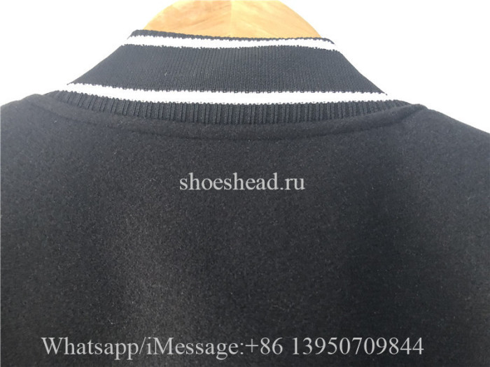 Super Quality Givenchy Black & White Varsity Jacket