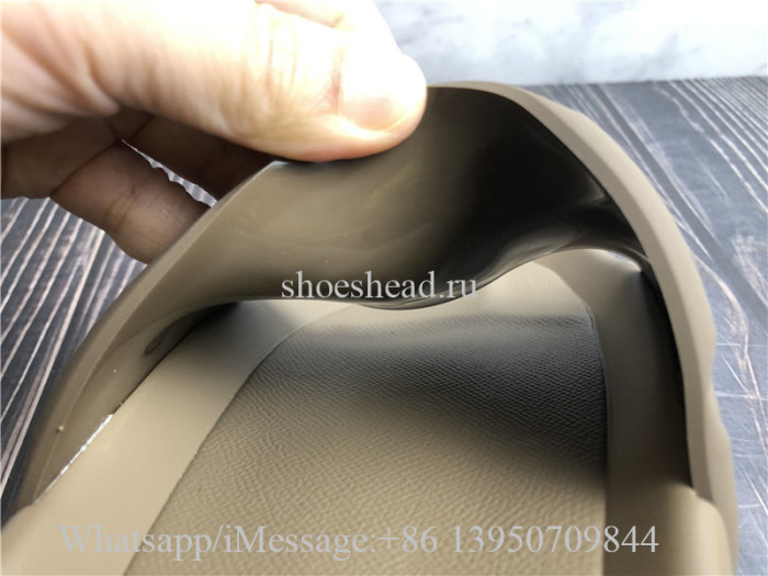 Louis Vuitton Brown Slide