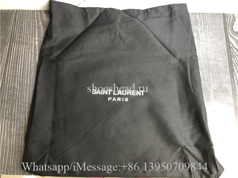 Original Saint Laurent Loulou Large Chain Bag In Quilted 'Y' Leather