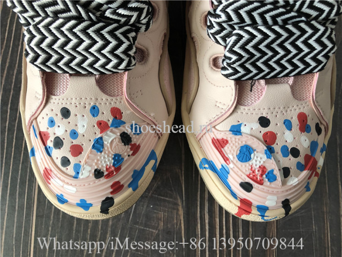 Lanvin Curb Sneaker Multicolor Pink