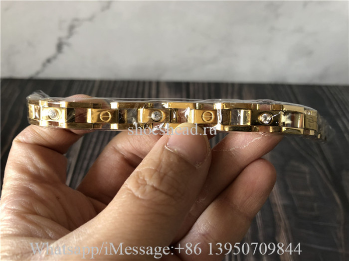 Cartier Bracelet  Golden With Diamond