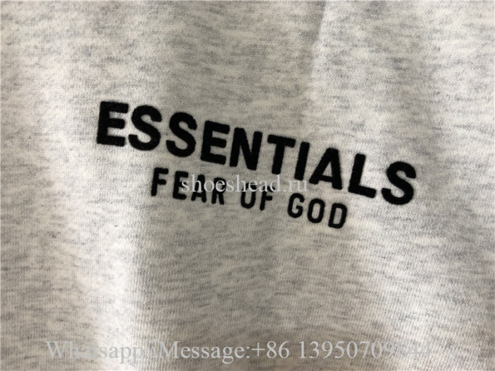 Fear Of God Essential Fog Light Grey Hoodie