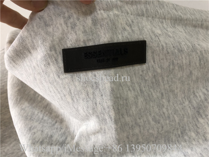 Fear Of God Essential Fog Light Grey Hoodie