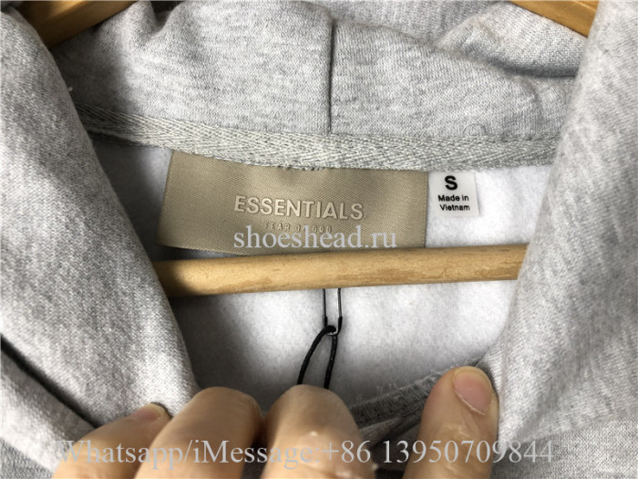 Fear Of God Essential Fog Dark Grey Hoodie