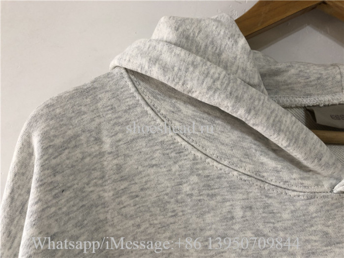 Fear Of God Essential Fog Light Grey Hoodie