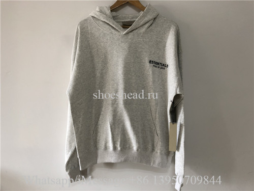 Fear Of God Essential Fog Light Grey Hoodie