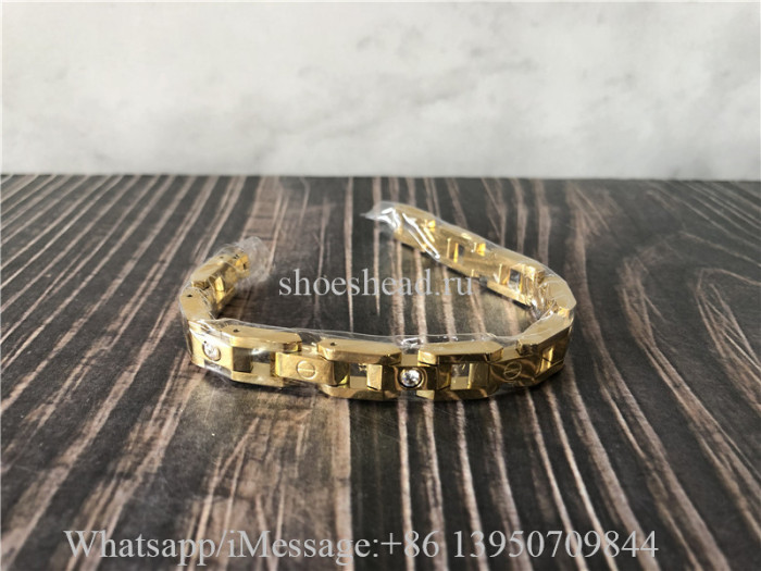 Cartier Bracelet  Golden With Diamond