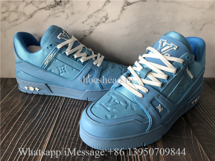 Louis Vuitton Trainer Blue
