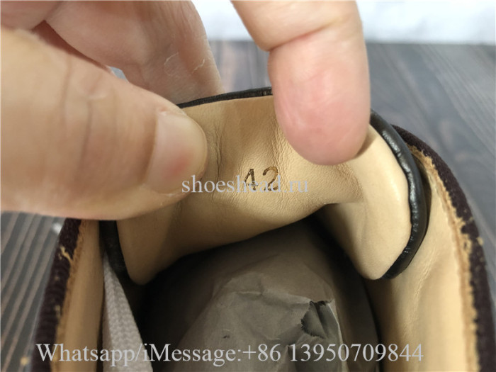 Christian Louboutin Flat Spike High Top Sneakers