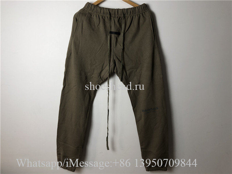 Fear Of God Essential Fog Pants Brown