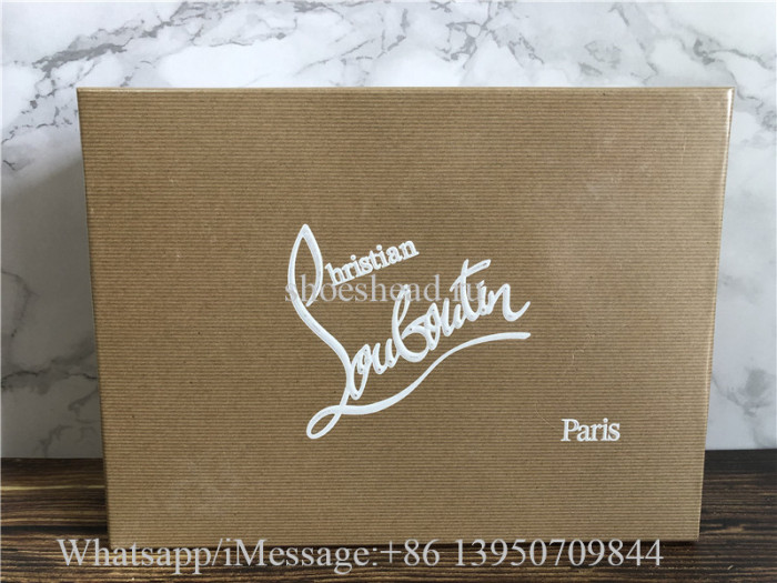 Christian Louboutin Flat Spike High Top Sneakers