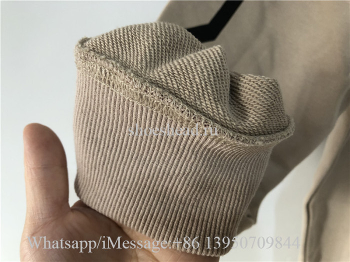 Off White Beige Hoodie