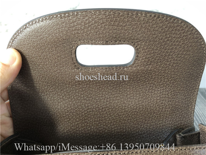Original Gucci Bamboo 1947 Jumbo GG Small Top Handle Bag