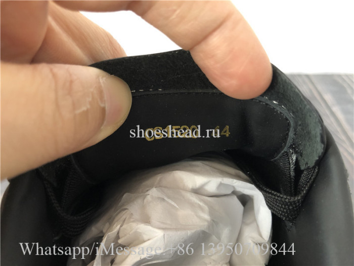 Super Quality Dolce & Gabbana Black Calfskin Nappa Portofino Sneakers