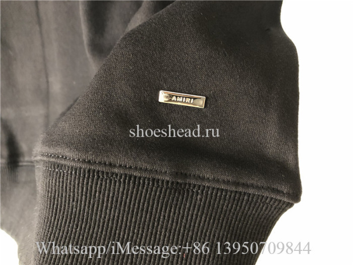 Amiri Black Hoodie