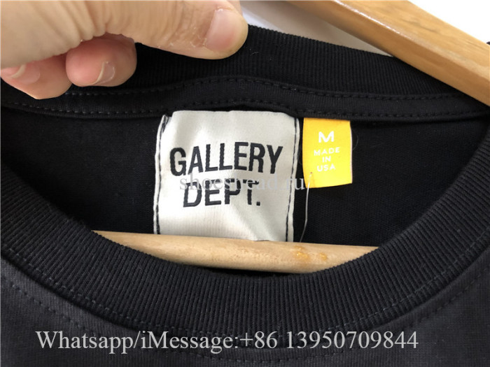 Gallery Dept. Tee Shirt Black