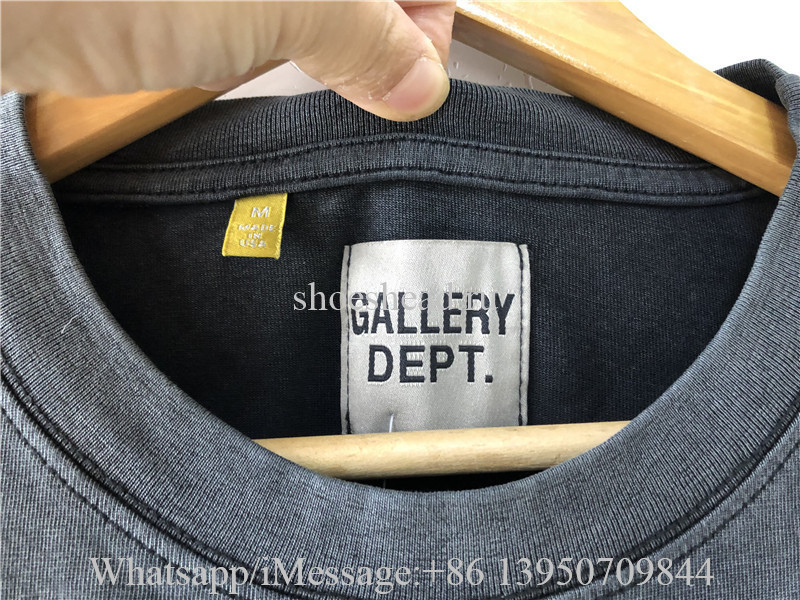 Gallery Dept. Black Tee Shirt