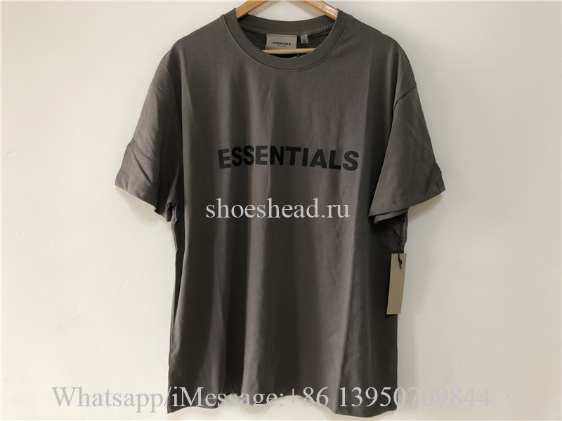 Fear Of God Essential Grey Tee Shirt