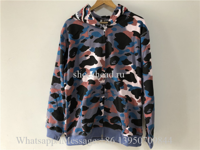 A Bape Bathing Ape Multicolor Hoodie
