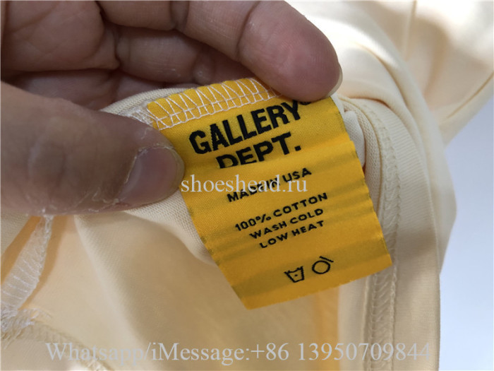 Gallery Dept. Beige Tee Shirt