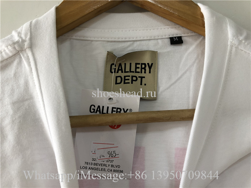 Gallery Dept. White Tee Shirt
