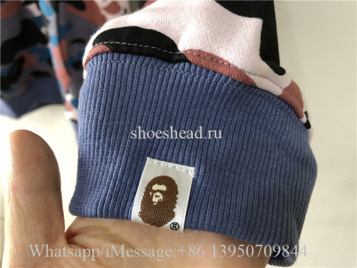A Bape Bathing Ape Multicolor Hoodie
