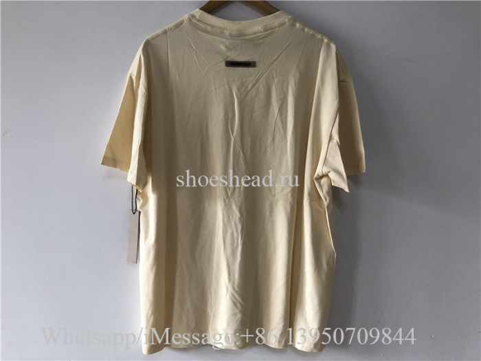 Fear Of God Essential Beige Tee