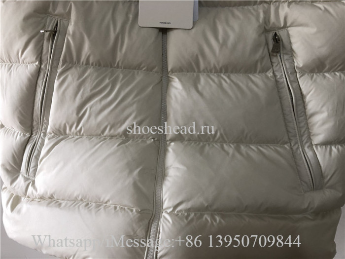 Moncler White Vest