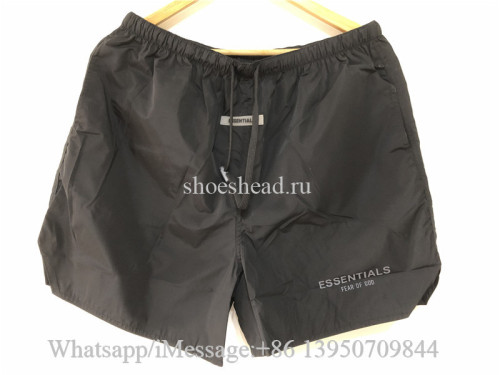 Fear Of God Essential Black Shorts