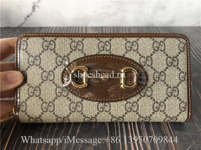 Original Gucci Horsebit 1955 Zip Around Wallet