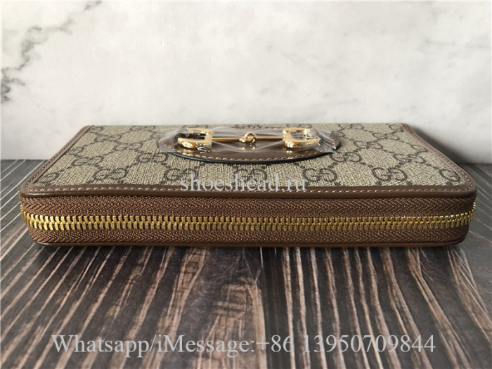 Original Gucci Horsebit 1955 Zip Around Wallet