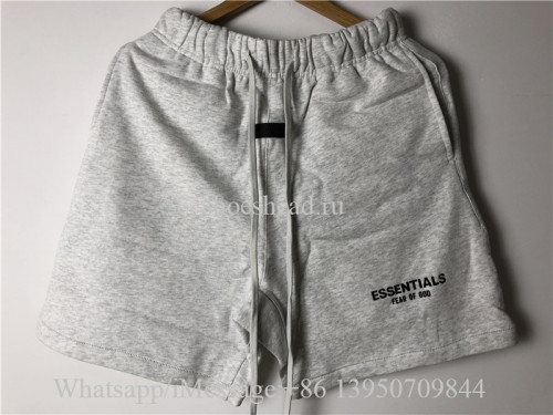 Fear Of God Essential Grey Shorts