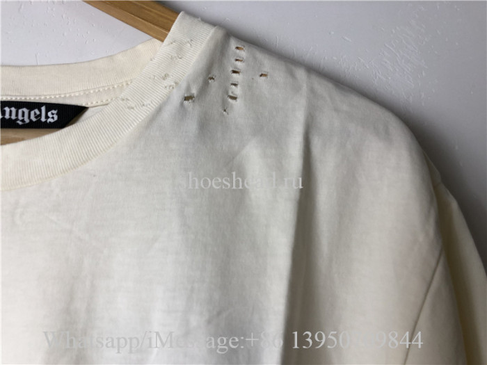 Palm Angels Cream Tee