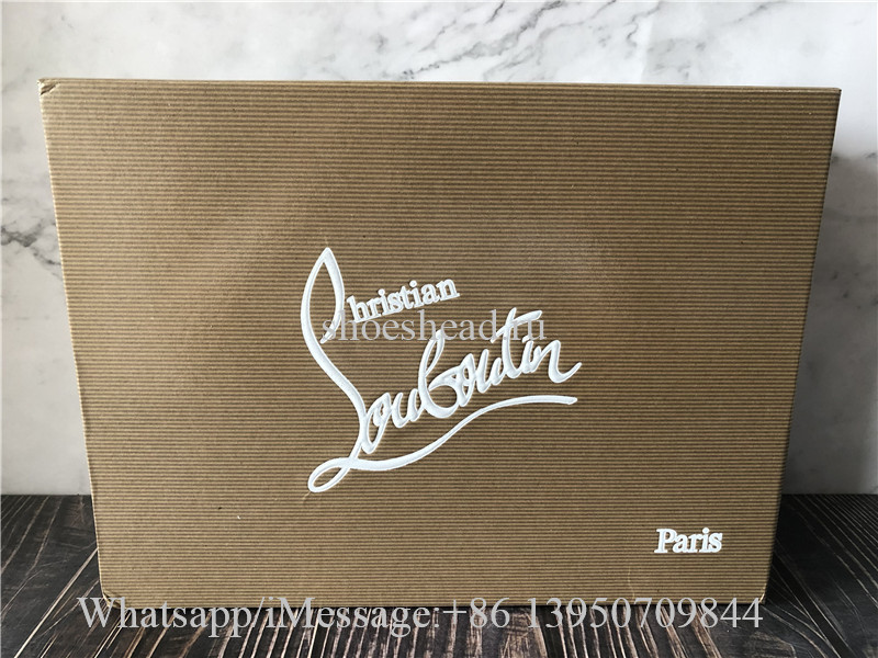 Christian Louboutin Spike High Top Sneaker Pure White